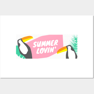 Loving summer Posters and Art